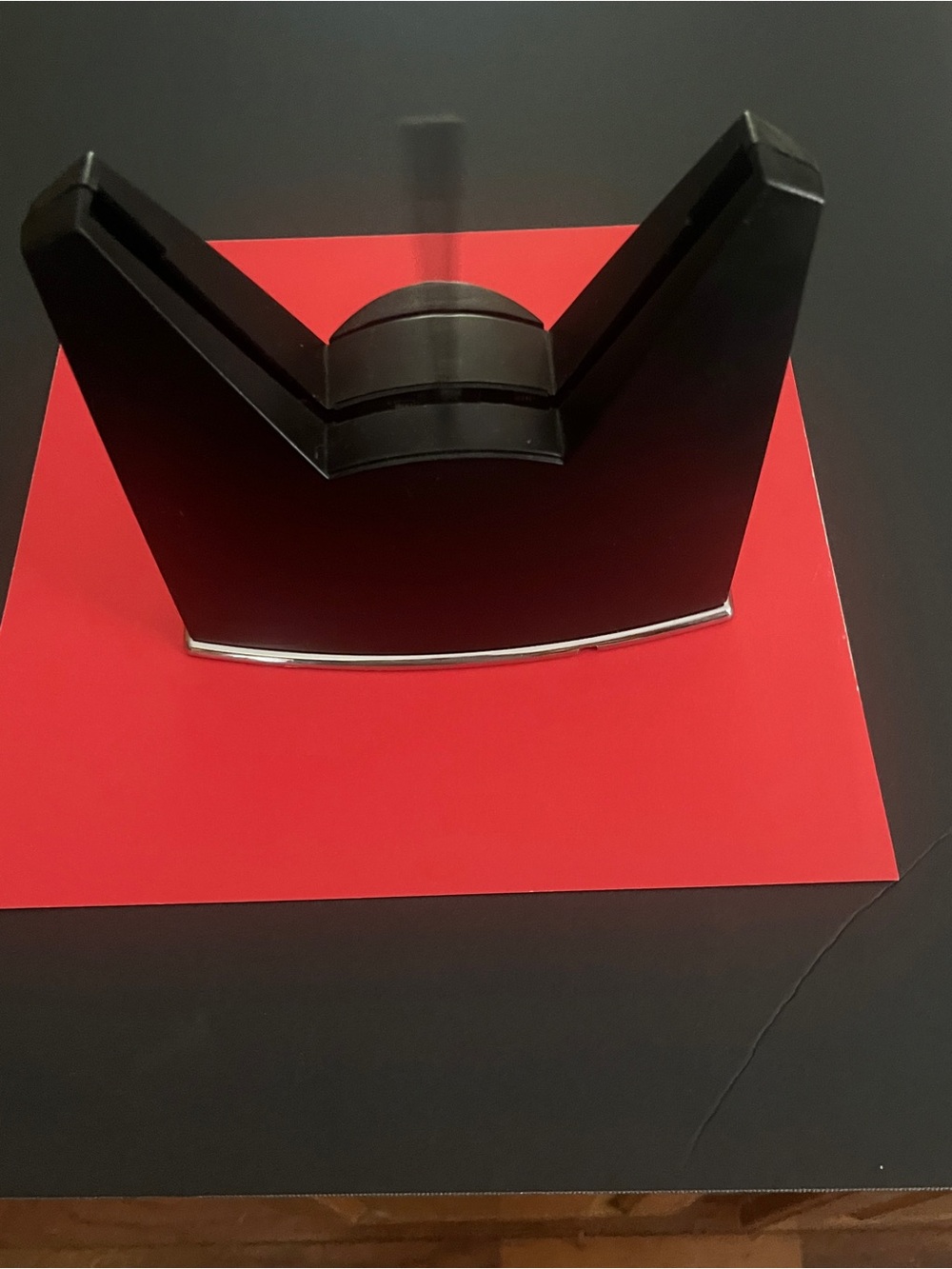 Red LED POV Display Fan / Message Projector - Black - Picture 3 of 5